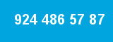 924 486 57 87 924 486 57 87